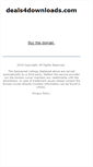 Mobile Screenshot of deals4downloads.com